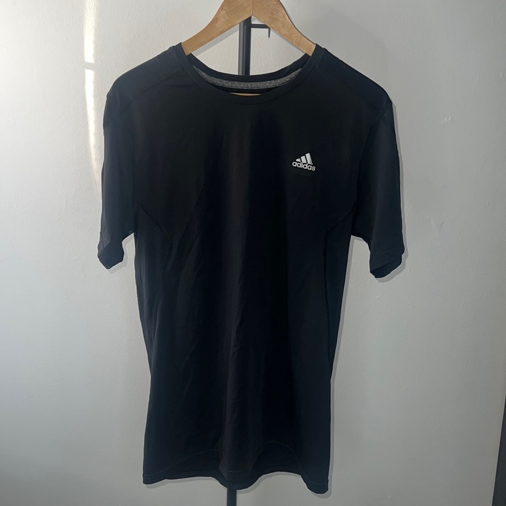 Adidas Mens Compression Shirt, Black, Sz Medium, lightly worn